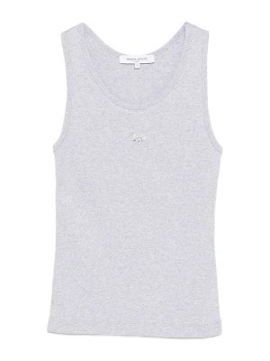 MAISON KITSUNÉ: トップス＆タンクトップ - トップ/タンクトップ - グレー