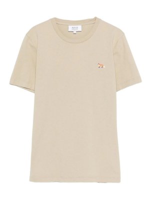 MAISON KITSUNÉ: T-shirts - T-Shirt - Nude