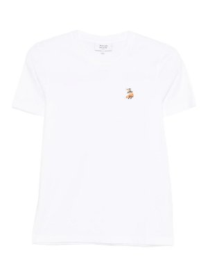 MAISON KITSUNÉ: T-shirts - T-Shirt - Blanc