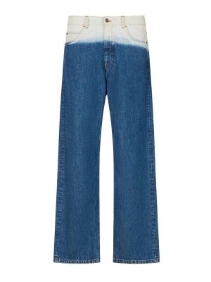 Marni: Jeans Rectos - Vaqueros Rectos - Azul