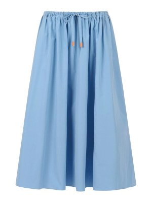 Marni: ニーレングススカート＆ミディ丈 - 膝丈/ミディスカート - ブルー