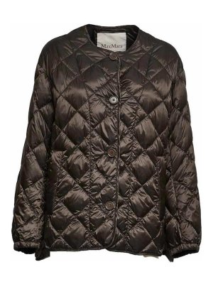 MAX MARA THE CUBE: ダウン・ハイテクジャケット - ダウンジャケット - ブラウン