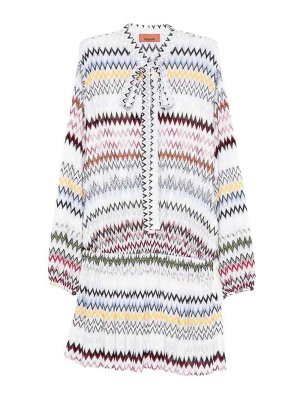 MISSONI: Vestidos media pierna - Vestido Midi - Blanco