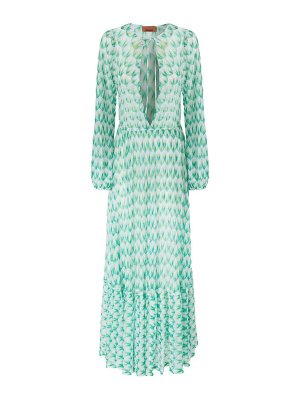 MISSONI: Maxikleider - Maxikleid - Weiß