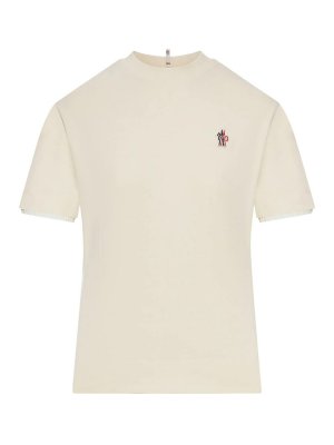 MONCLER: T-shirts - T-Shirt - Couleur Chair