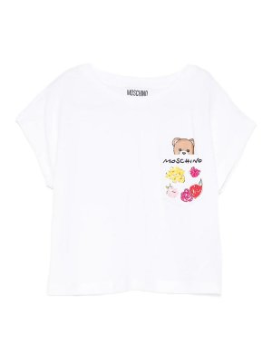 MOSCHINO: Camisetas - Camiseta - Blanco