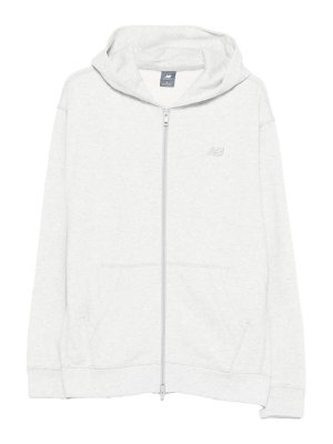 NEW BALANCE: Sudaderas y suéteres - Sudadera - Gris