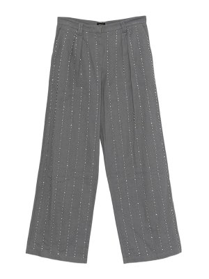 Pinko: Pantalones casual - Pantalón Casual - Gris