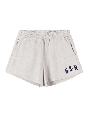 SPORTY & RICH: Shorts - Short - Gris