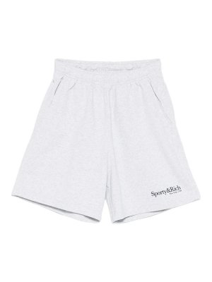 SPORTY & RICH: Shorts - Short - Gris