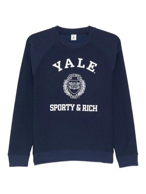 SPORTY & RICH: maglia collo rotondo - Maglione