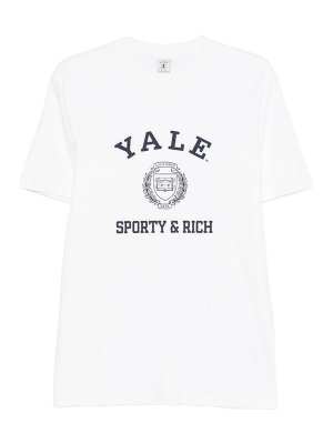 SPORTY & RICH: T-shirts - T-Shirt - Weiß