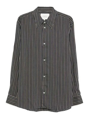 STUDIO NICHOLSON: シャツ - シャツ - ミディアムウォッシュ