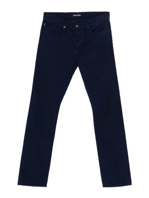 TOM FORD: Jeans Rectos - Vaqueros Rectos - Azul