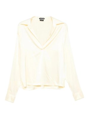 TOM FORD: トップス＆タンクトップ - トップ/タンクトップ - イエロー