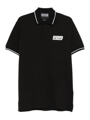 Versace Jeans Couture: Pull col rond - Pull Col Rond - Noir