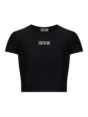 Versace Jeans Couture: T-shirts - T-Shirt - Noir