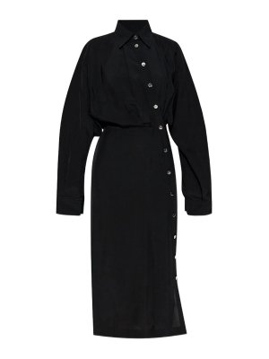 SPORTMAX: マキシドレス - マキシドレス - 黒