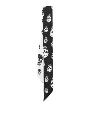 ALEXANDER MCQUEEN: スカーフ - スカーフ - 黒
