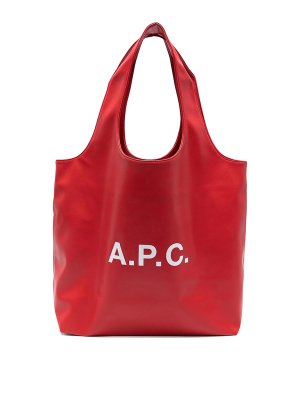 A.P.C.: Bolsos Shopping - Bolso Shopping - Rojo