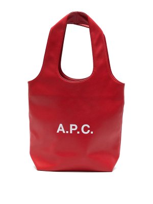 A.P.C.: Handtaschen - Shopper - Rot