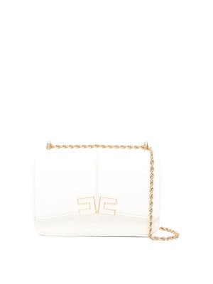 ELISABETTA FRANCHI: Bolsos de hombro - Bolsa De Hombro - Blanco