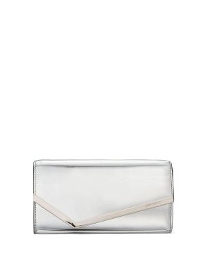 JIMMY CHOO: Handtaschen - Shopper - Silber