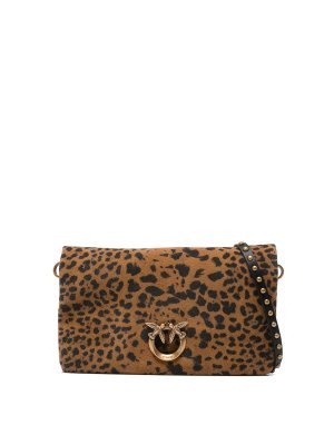 Pinko: Bolsas bandoleras - Bolsa Bandolera - Marrón