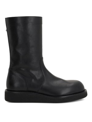 ANN DEMEULEMEESTER: Bottines - Bottines - Noir