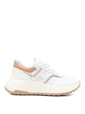 HOGAN: Chaussures de sport - Baskets - Blanc