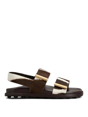 TOD'S: Sandalen - Sandalen - Braun