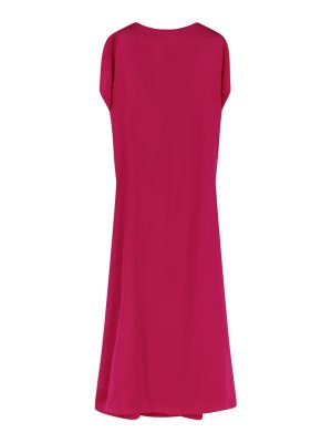 DRIES VAN NOTEN: Knielange Kleider - Knielanges Kleid - Fuchsia