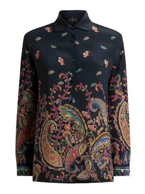 ETRO: Camisas - Camisa - Azul