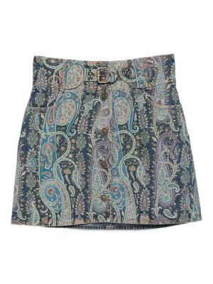 ETRO: Knielange und Midi Röcke - Midirock - Blau