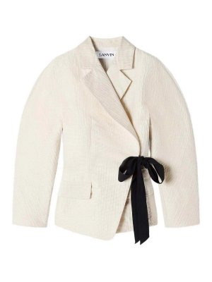 LANVIN: Blazer - Blazer - Hellbeige