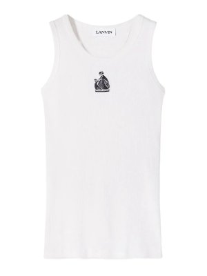 LANVIN: Tops und Tank Tops - Top - Weiß