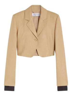 Max Mara: Blazer - Blazer - Blanco