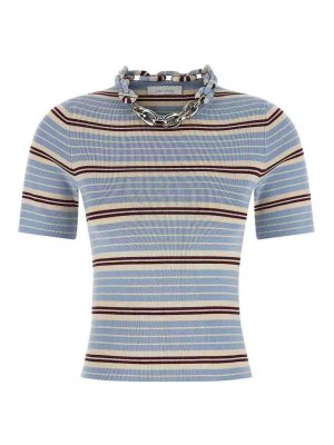 RABANNE: クルーネック - クルーネック - ブルー