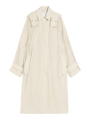 SPORTMAX: Trenchcoats - Trenchcoat - Hellgelb
