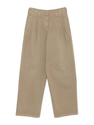 GOLDEN GOOSE: カジュアルトラウザー - カジュアルパンツ - ライトブラウン