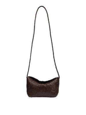 DRAGON DIFFUSION: Sacs à main - Sac Cabas - Marron Foncé