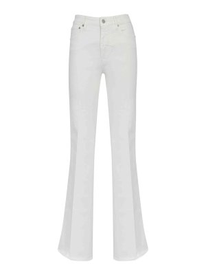CYCLE JEANS: jeans a zampa - Jeans Flaire Flare Fit In Bull Di Cotone