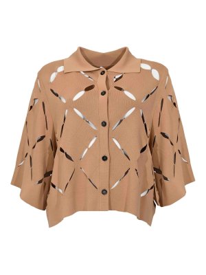 LIVIANA CONTI: カーディガン - カーディガン - ブラウン