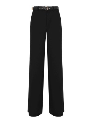 MAX MARA STUDIO: カジュアルトラウザー - カジュアルパンツ - 黒