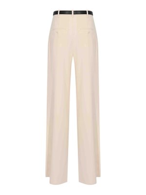 MAX MARA STUDIO: カジュアルトラウザー - カジュアルパンツ - ベージュ