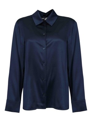 Max Mara: Camisas - Camisa - Azul