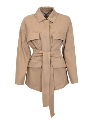 Max Mara: Casualjacken - Casualjacke - Beige