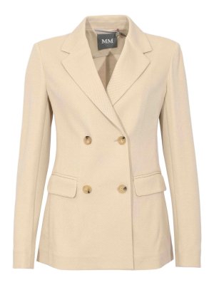 Max Mara: Blazer - Blazer - Weiß