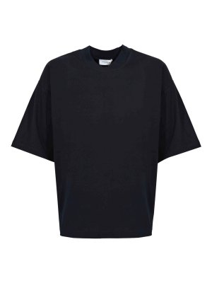 Paolo Pecora: t-shirt - T-Shirt Over In Cotone Blu