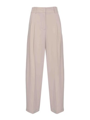 PATRIZIA PEPE: カジュアルトラウザー - カジュアルパンツ - ライトグレー